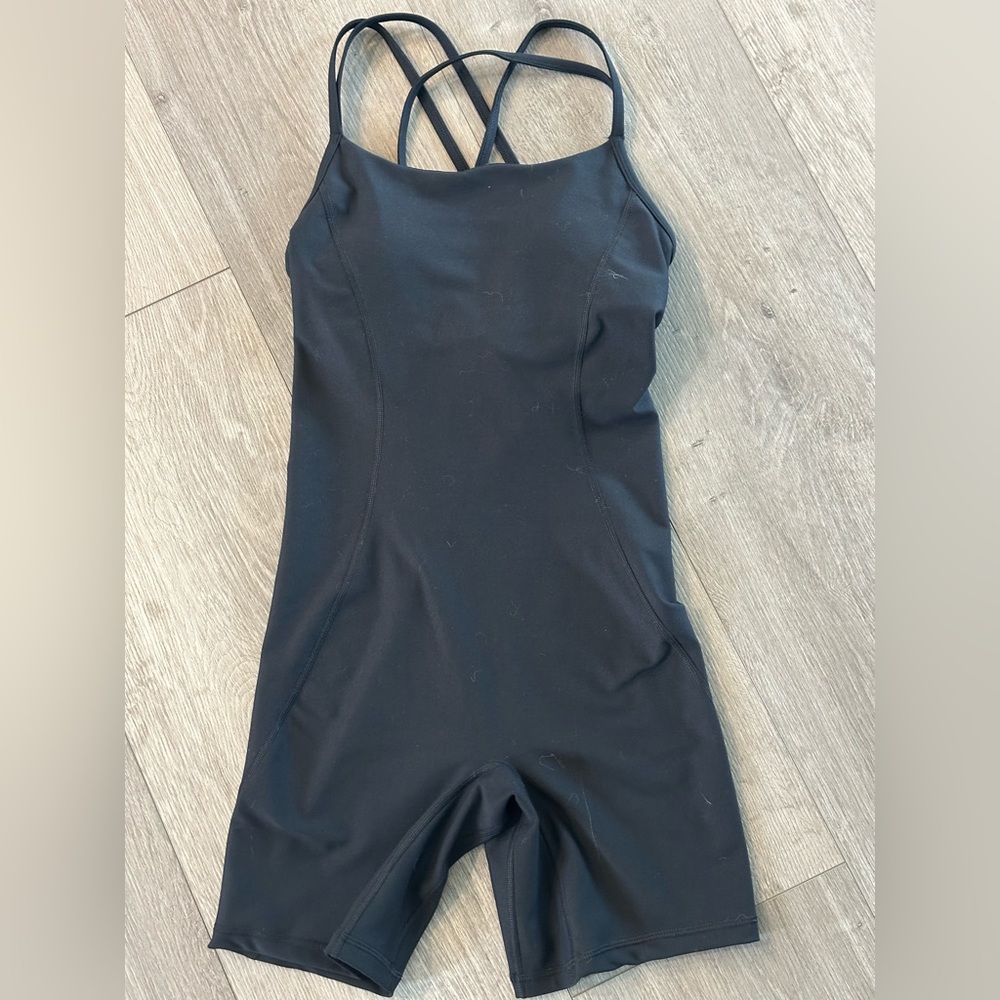 Abercrombie YPB black romper small